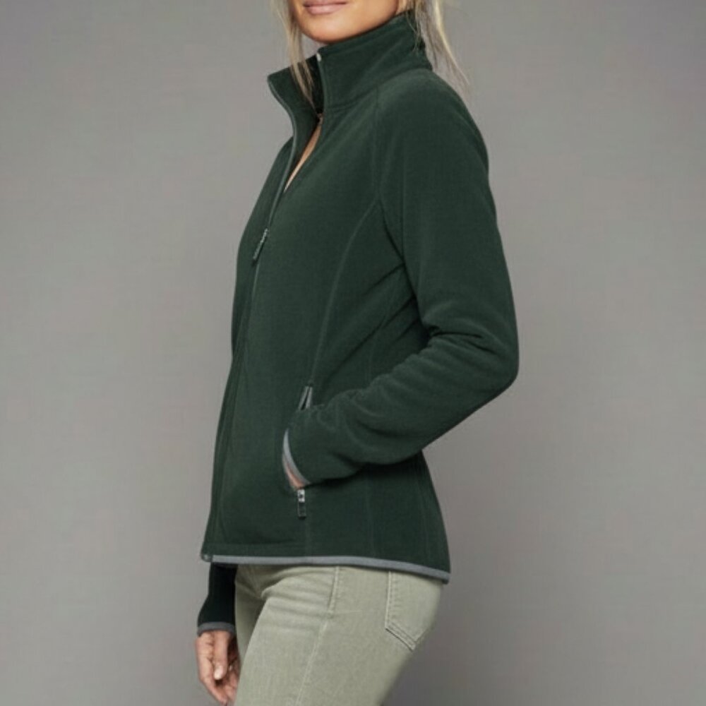 ❤️Like NEW, L.L. Bean Forest Green Polartec Fleece Jacket